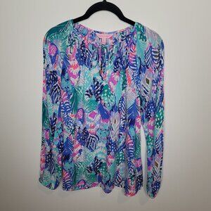 Lilly Pulitzer Blouse Womens XSmall